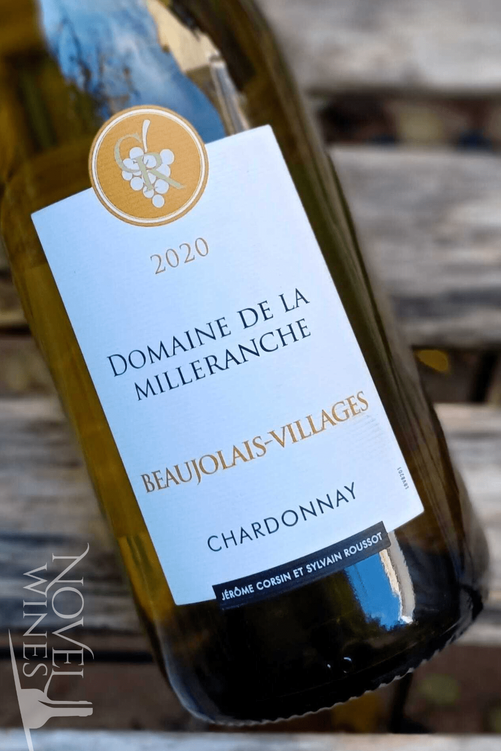 Novel Wines Domaine de La Milleranche Beaujolais Village Blanc Chardonnay 2020, France