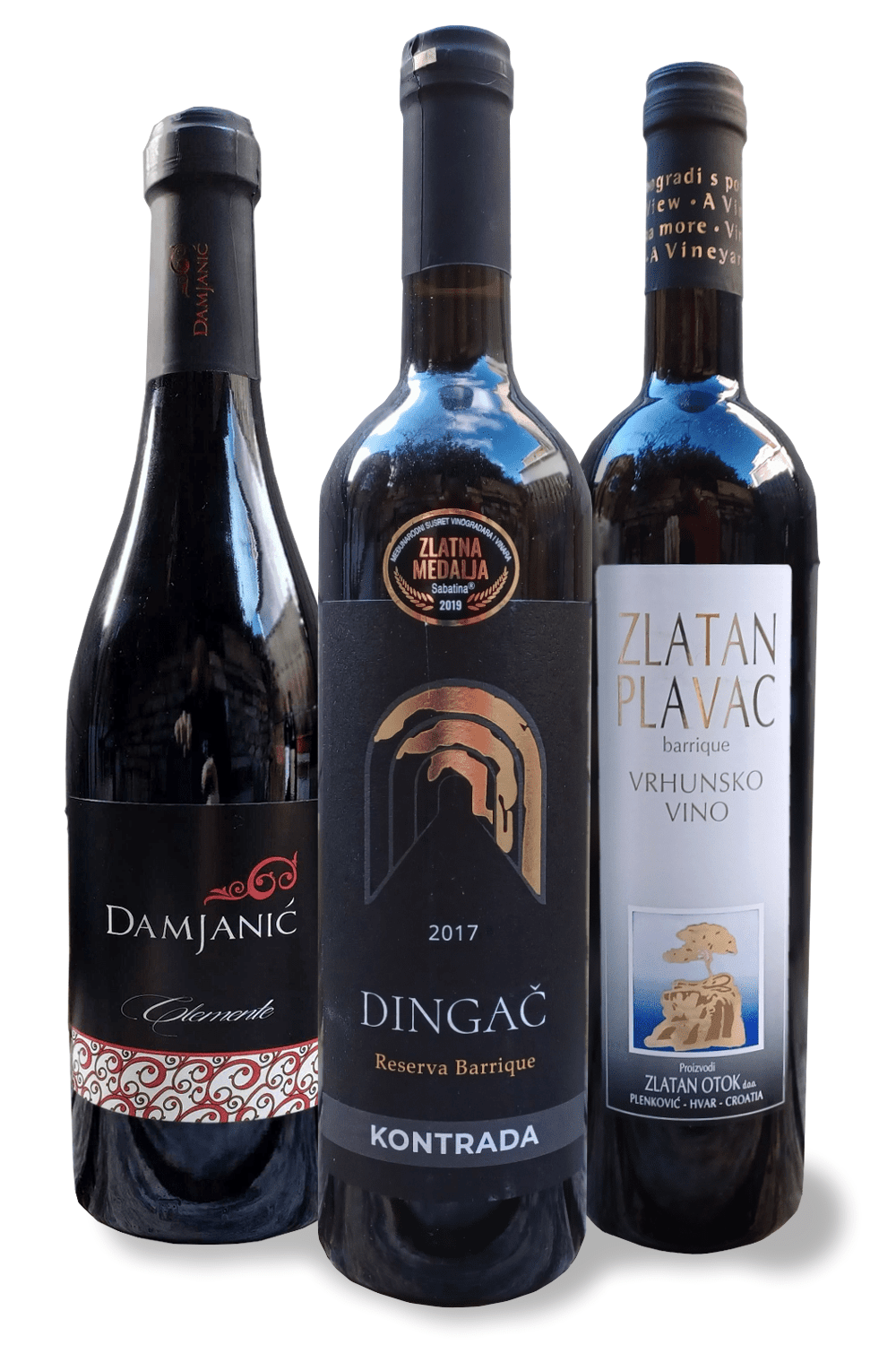 Novel Wines Mixed Case NEW - Premium Croatian Red Wine Case - Three Bottle Mixed Case Offer