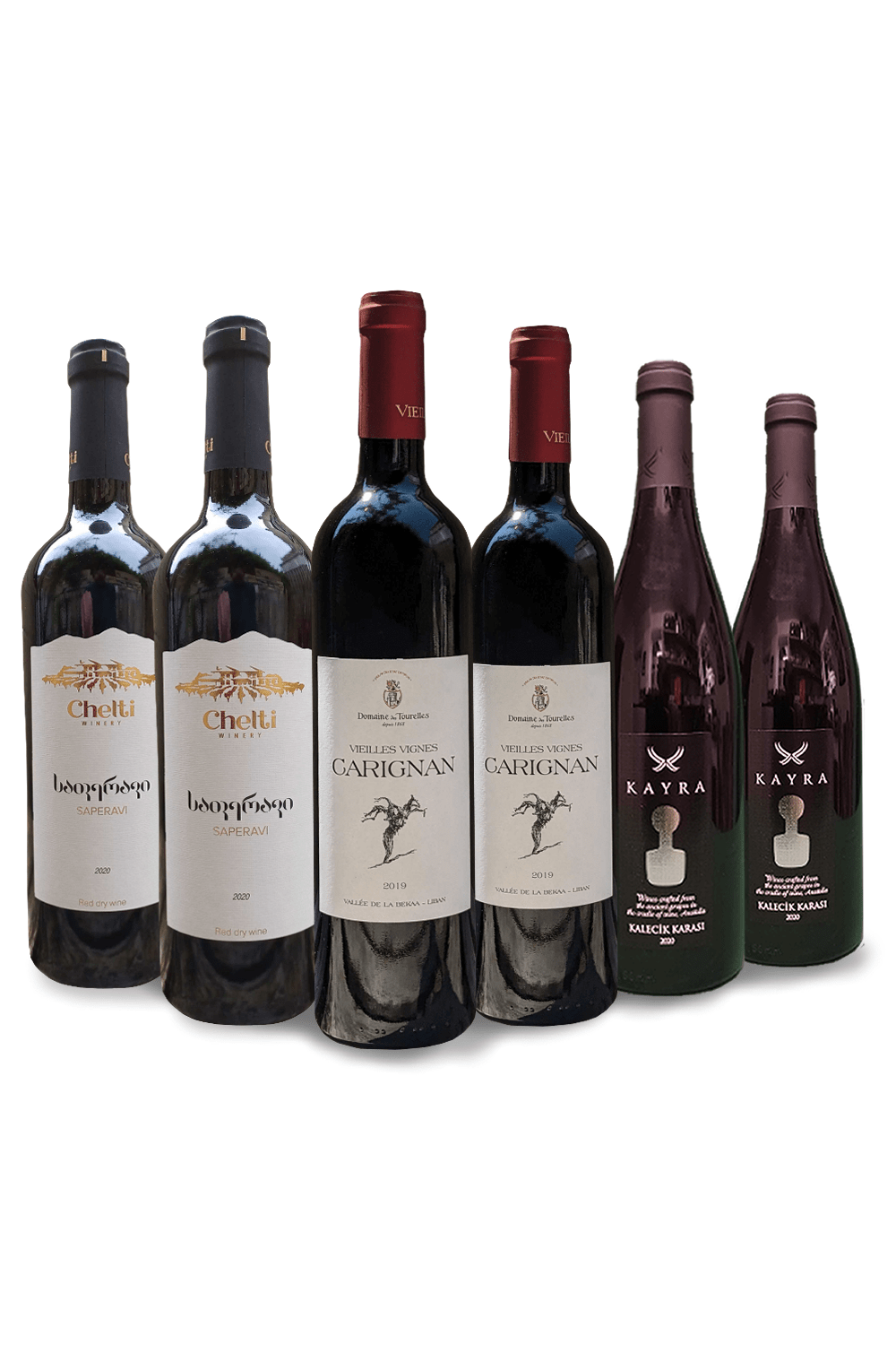 Novel Wines Mixed Case Our deal on Eastern Med Reds - Six Bottle Mixed Case Offer