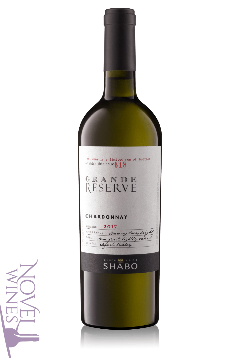 Shabo White Wine Shabo Grand Reserve Chardonnay 2017, Ukraine